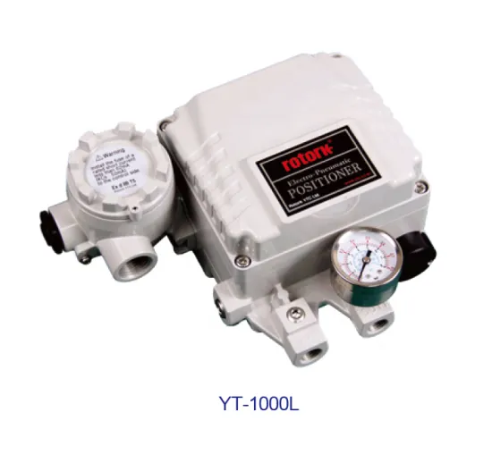 Rotork Smart Control Valve with 4-20mA Signal and Electric Pneumatic Positioner: YT-1000 Model - Original, New, and Intelligent Automation Solution