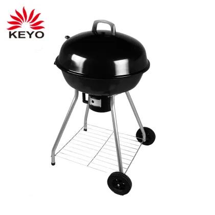Easily Assembled Trolley Char Broil Apple Shaped Barbecue Round Grill Bbq Charcoal Kettle Shaped Grill