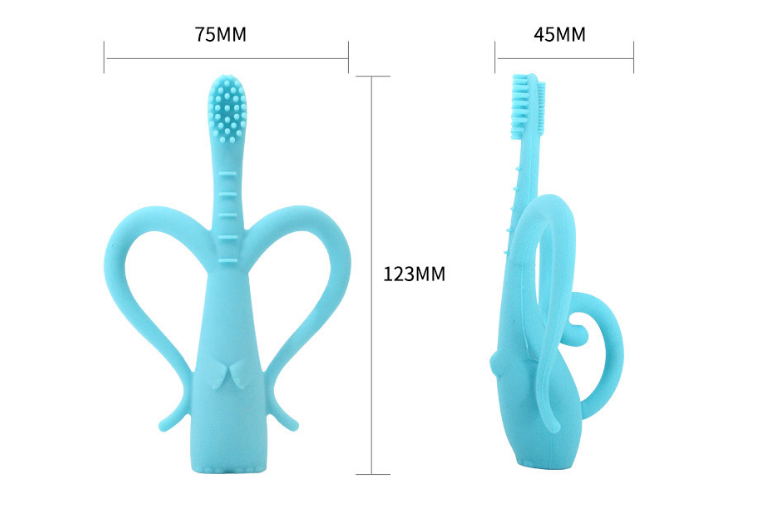Silicone Training Cleaning Toothbrushes