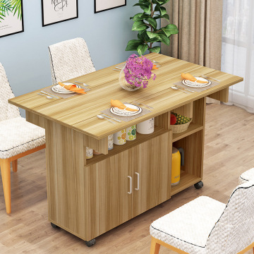 New Style Space Saving Wooden Folding Dining Table