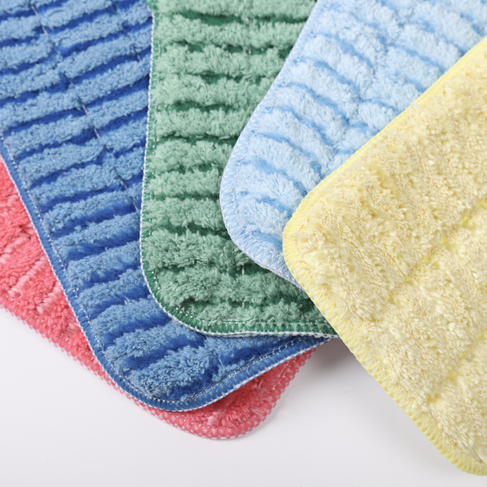 Microfiber Scrubber Mop Pads