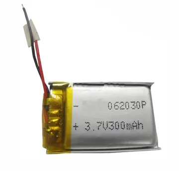 3.7V 300mAh Li-Polymer Rechargeable Battery