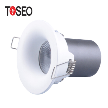 TOSEO 7W Recessed LED Downlight: Anti-Glare, IP65 Waterproof, GU10 Compatible Bathroom Lighting