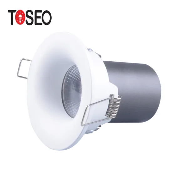 TOSEO 7W Recessed LED Downlight: Anti-Glare, IP65 Waterproof, GU10 Compatible Bathroom Lighting