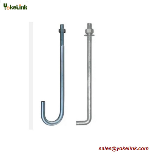 Galvanized F1554 Anchor Rod Bolt untuk pengikat struktur