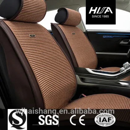 Auto seat cushion wellfit Sponge cold silk with Leather for Hyundai Sonata/Toyota ect.family five seat car