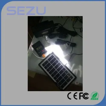 Mini Home Portable 3.5W LED Light Camping Hiking Solar Lighting System