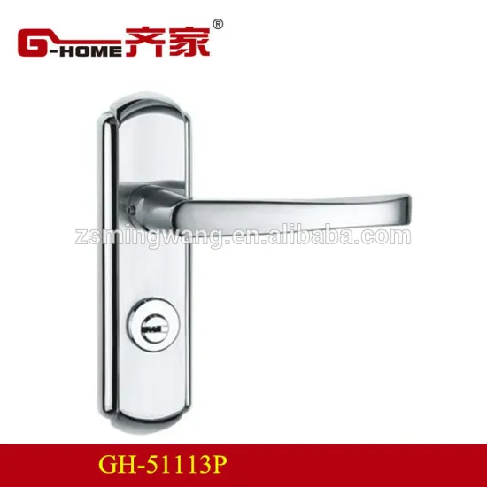 185mm stainless steel mortise lockset