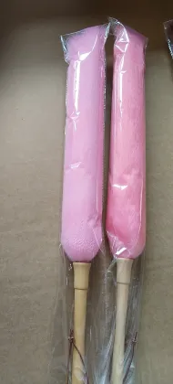 China Factory Direct Sale Natural Feather Wool Duster Wooden Handle Lambswool Duster