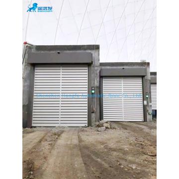 Cement Plant Electric Drive Spiral High Speed Doors