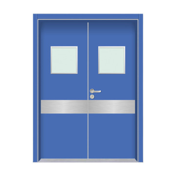 Pintu rumah sakit interior logam komposit berkualitas tinggi