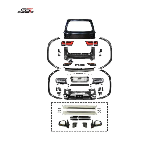 Popular GBT Car Modification Facelift Body Kits for Land Cruiser LC200 Headlight and Tail Light Upgrade