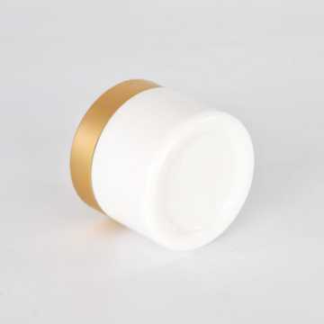 Opal blanc vide vide cosmétique pots de crème vide