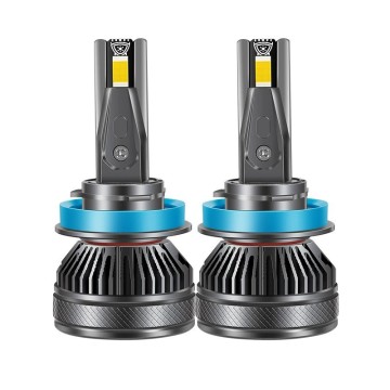 40000 LM High-Power LED Car Light Bulbs - H7, H1, H11, H4, H3, H8