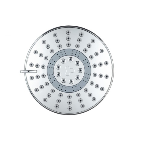 ABS plastic round Rain High Flow Chrome Showerhead