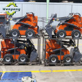 Skid Steer Loader 1Ton Multifunctional Engineering Vehicle