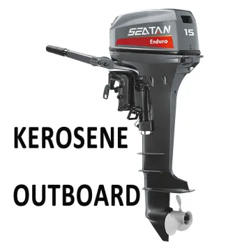 Seatan 2 Stroke 15HP Kerosene Outboard Motor Boat Engine