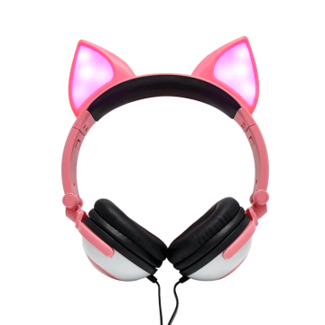 Blingbling Animal Cosplay Over Ear Wired Headphone