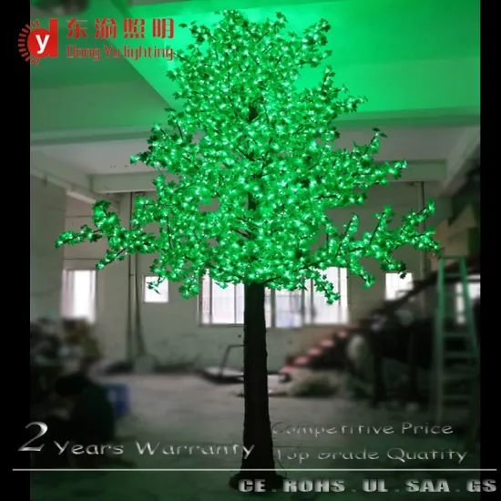 waterproof light up artificial maple tree