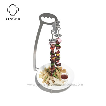 Metal Skewer Stand for BBQ Equipment