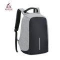 Laptop anti-pencurian USB pengisian tas ransel poliester