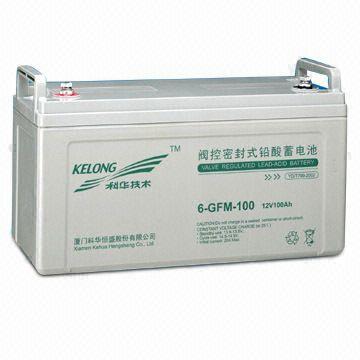 Sealed Lead-acid Battery with Regulated Valve, Maintenance-free