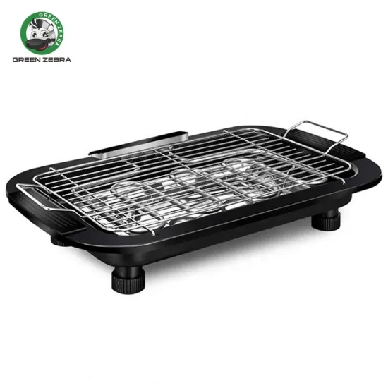 2000W Mini Portable Indoor Barbecue Grill: A Smokeless Electric Solution for Your Culinary Needs