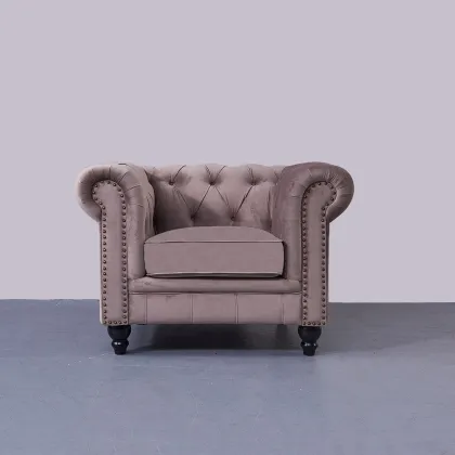 Commercial Home Furniture Sectional Sofa Velvet Sofa Set