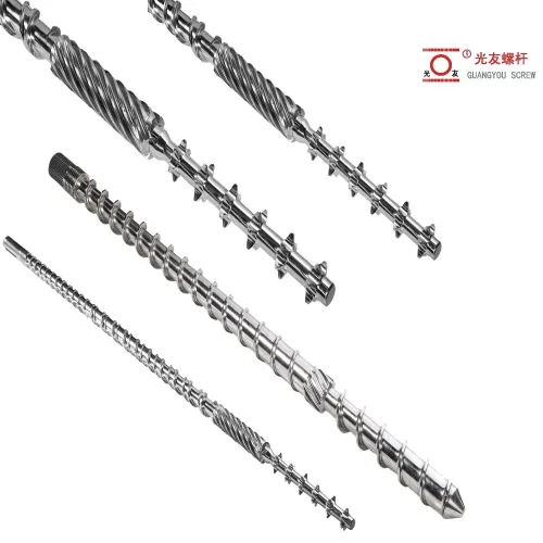 Long-life HDPE extruder solong tornilyo at bariles