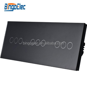Bingoelec Touch Screen Wall Light Smart Switch, 86x86mm