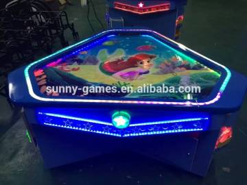 Mermaid style 3P Mini air hockey