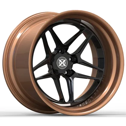 Custom High Performance 19\" 2-Piece Negative Offset Racing Car Wheels for Passenger Vehicles