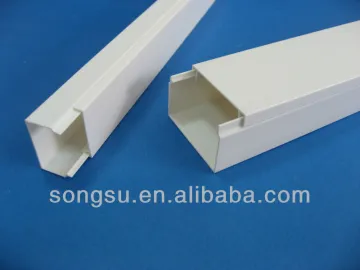 Decorative cable trunking, wall cable cover with colored stickers