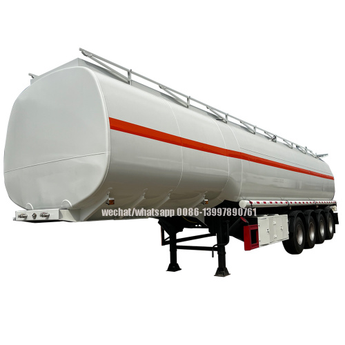 4 Axles 60,000liters Fuel/Oil/Petrol/Diesel Transport Semi Trailer