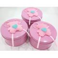 Rosa Runde Candy Tin Box