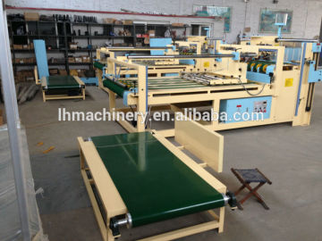 2015 Hot Sale Semi-automatic carton folder gluer machine/carton folding gluing machinery