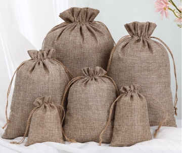 Beg jute tong kosong kosong untuk percetakan tersuai