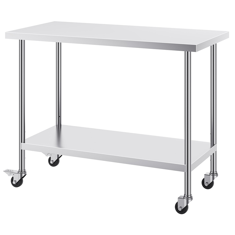 commercial stainless prep table (2)