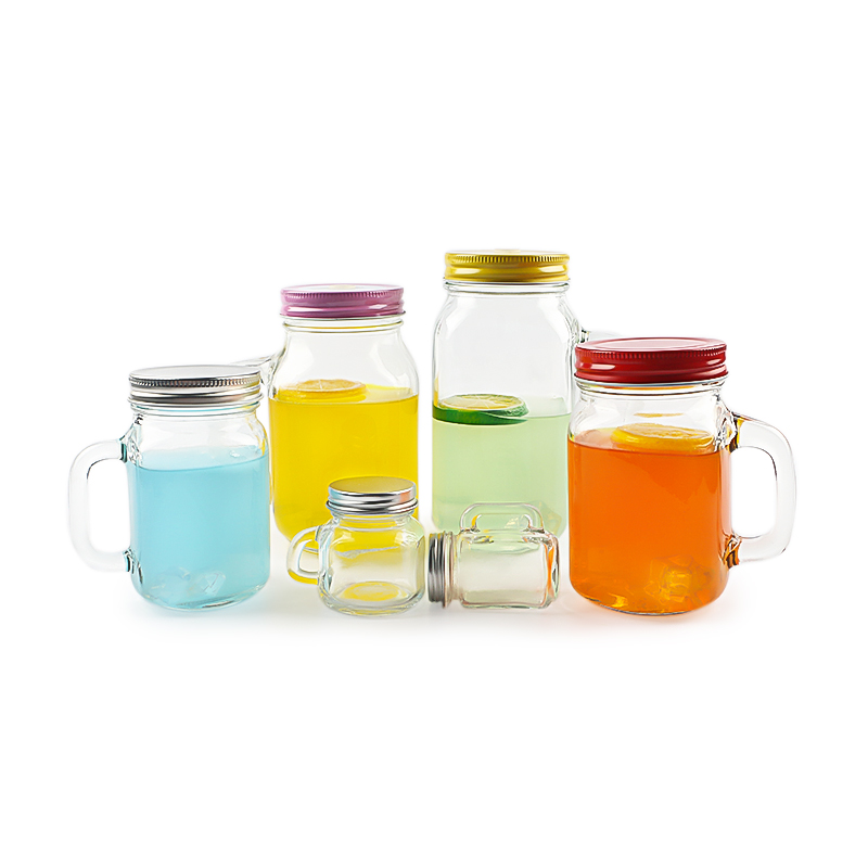 420ml Glass Mason Jars With Handle Jpg