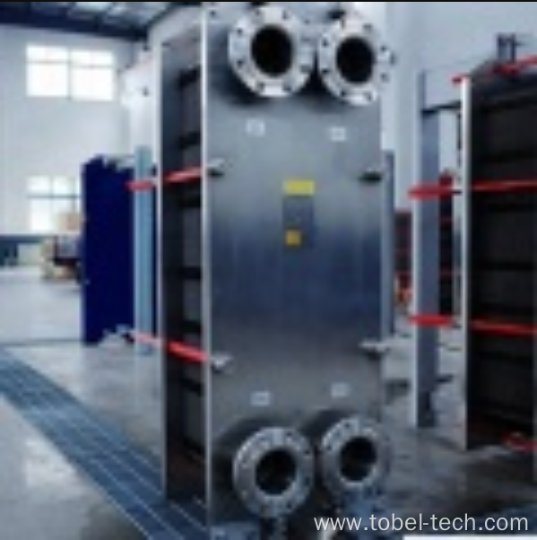 Sanitary stainless steel plate heat exchanger