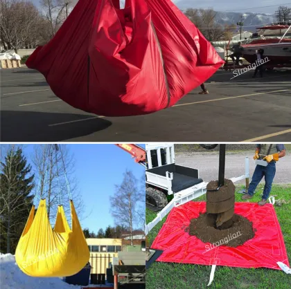 Heavy Duty PVC Snow Removal Tarp