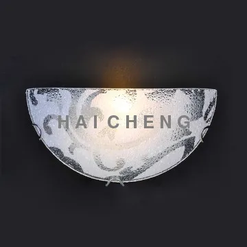 Living room lighting glass wall beside lamp