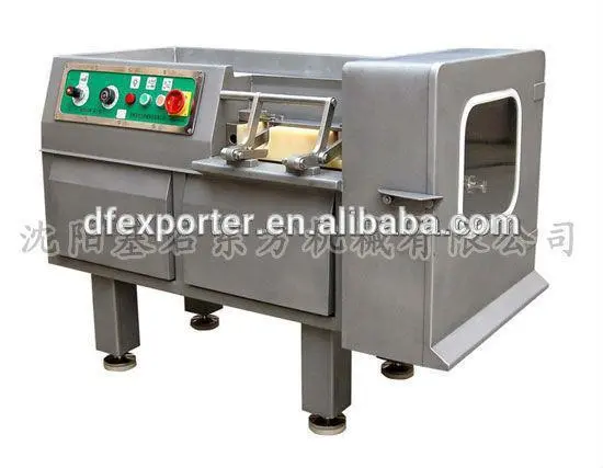 2015 Meat cuber machine for cutting frozen meat into small pieces,automatic meat cutting machine