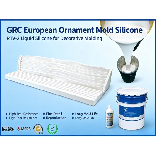 High Tear Strength Silicone Rubber for GRC European
