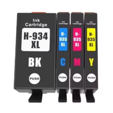 HP Officejet 6230/6830/6815/6835/6812/6820 Compatible Ink Cartridges: H-934XL and H-935XL for K/Y/C/M Print Quality