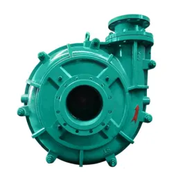Horizontal industrial slurry pump
