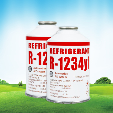 226g R1234yf Refrigerant Used in Automotive Air Conditioning