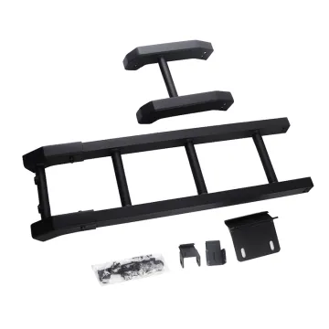 Maiker Manufacturer Black Aluminum Rear Ladder for Suzuki Jimny 19+ JB64 JB74 4x4 Accessories