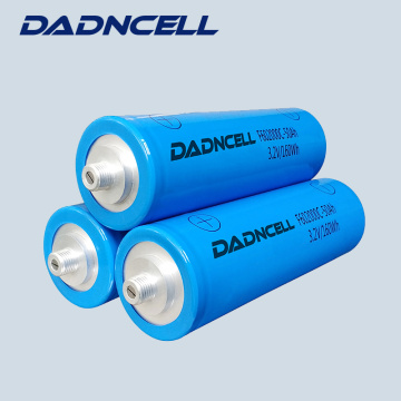 60 Series LFP Cylindrical Lithium-ion Battery F603200C-100Ah untuk Bateri Penyimpanan Tenaga dan Bateri Kuasa