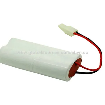 RC Car Battery 4.8V SC 2,800mAh NiMH Rechargeable Battery Pack, Low-internal Resistance